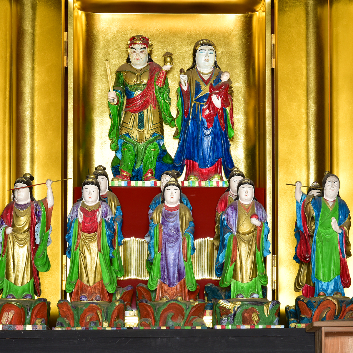 鬼子母神　十羅刹女